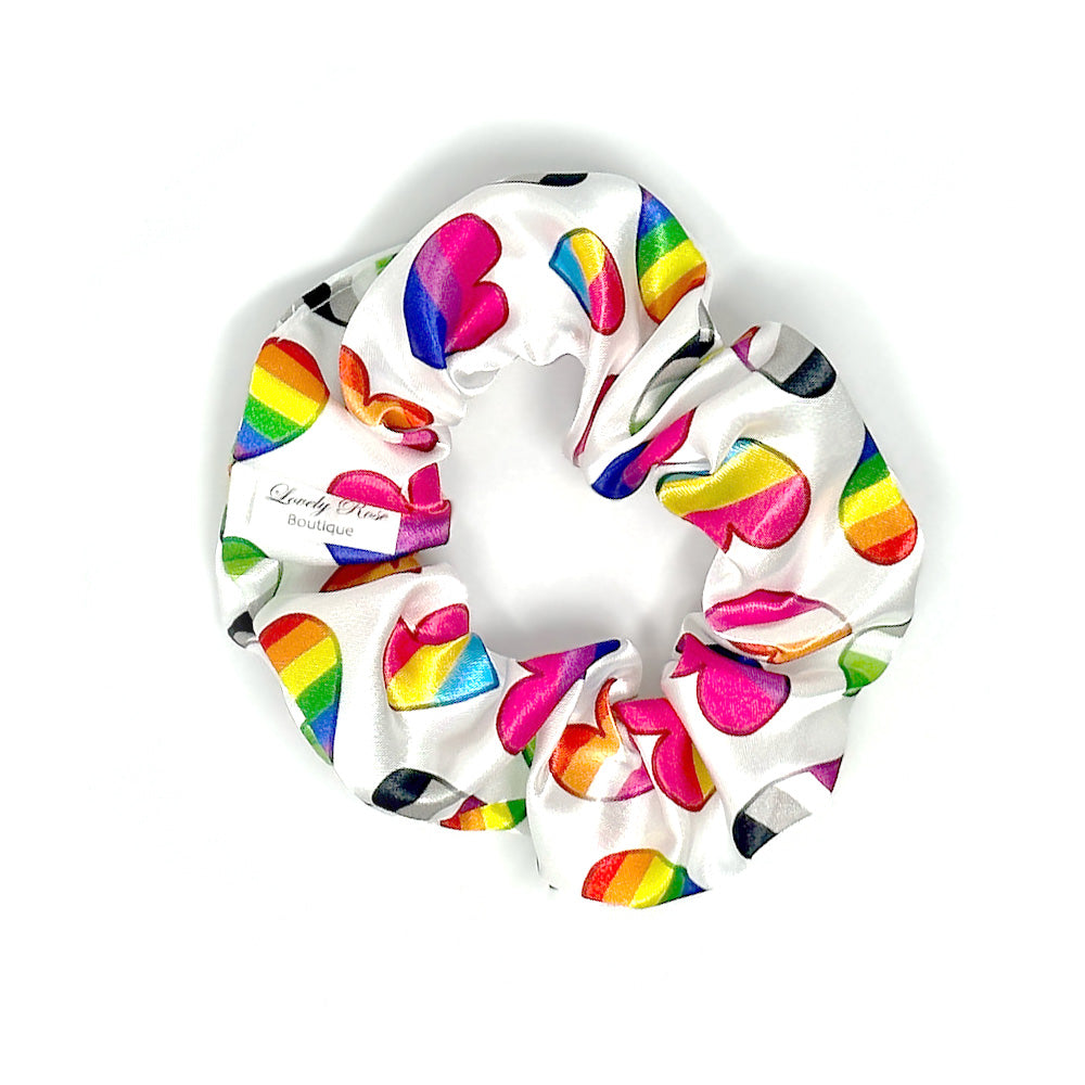 SCRUNCHIE PRIDE HEARTS