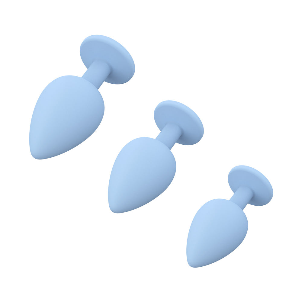 3-PIECE ANAL PLUG SET