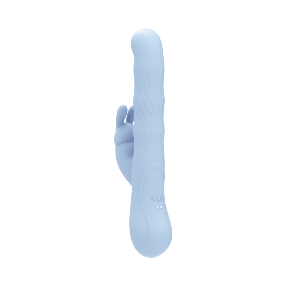 RÄVI SILICONE WAVING DUAL RABBIT VIBRATOR