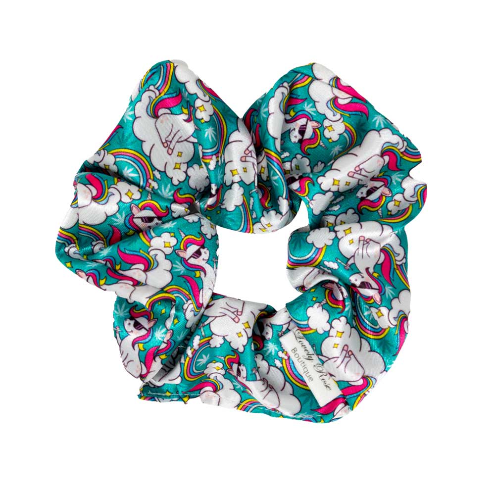 SCRUNCHIE CANNABIS UNICORN