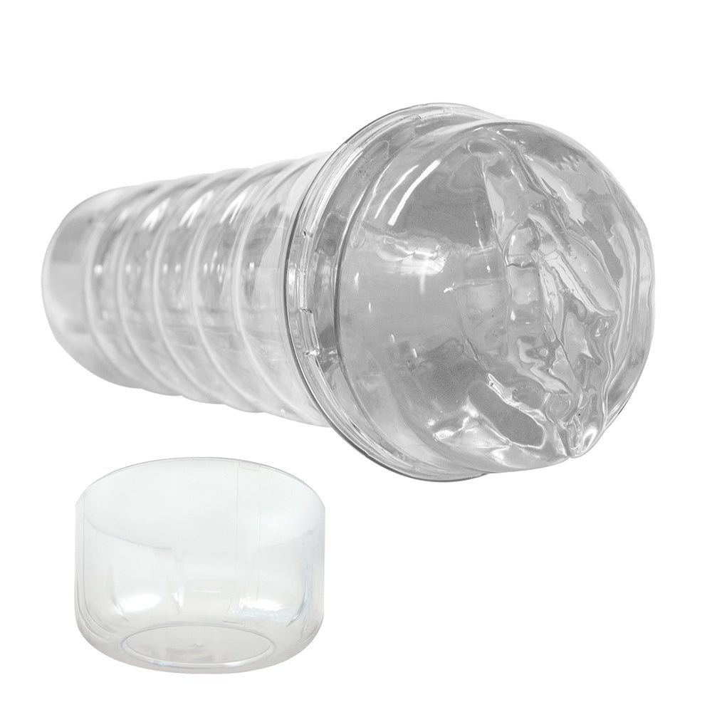 CRYSTAL VAGINA CLEAR MASTURBATOR