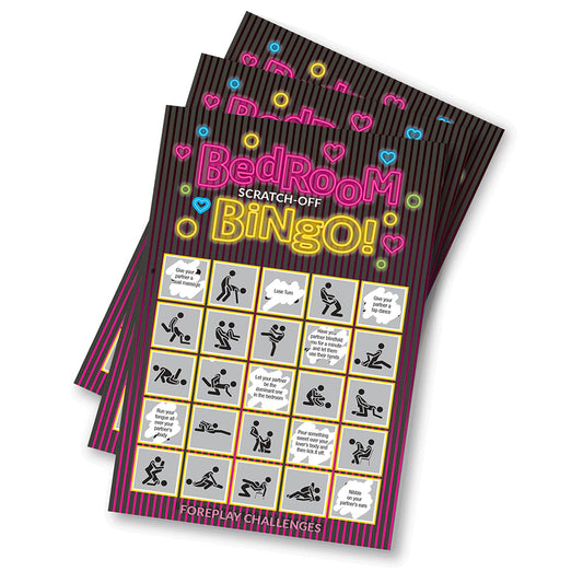 BEDROOM BINGO SCRATCH-OFF GAME