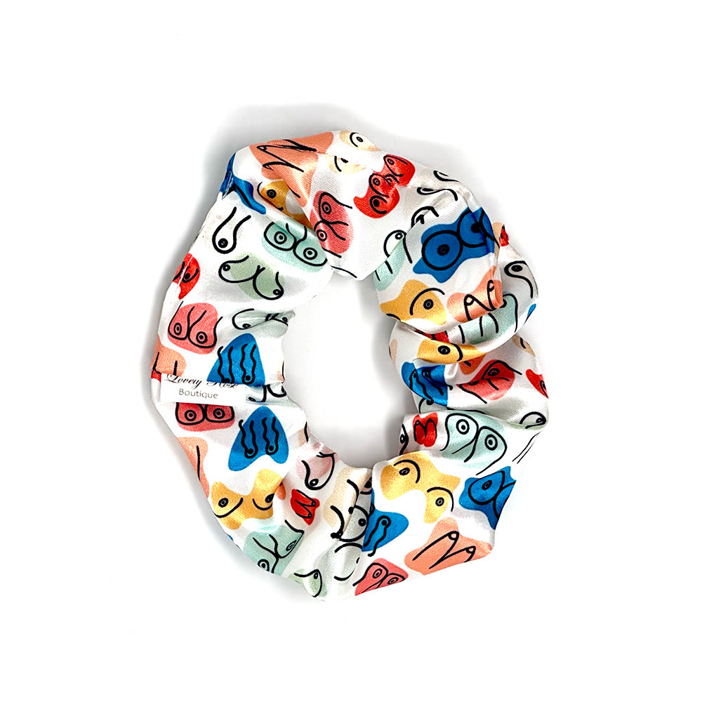 SCRUNCHIE BOOB DRAWING