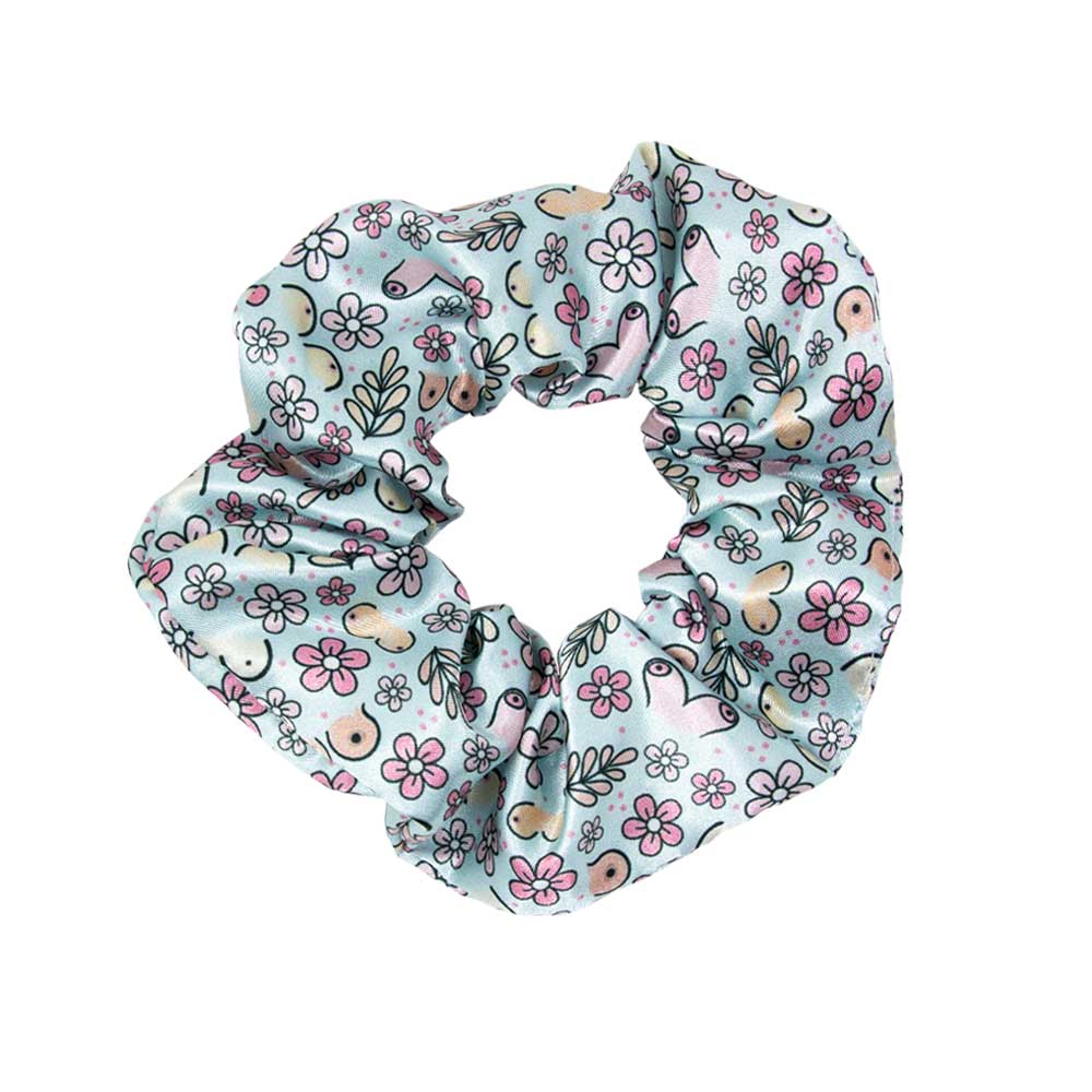 SCRUNCHIE BOOBS AND FLOWERS