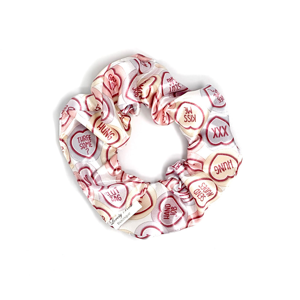 SCRUNCHIE HEART CANDY