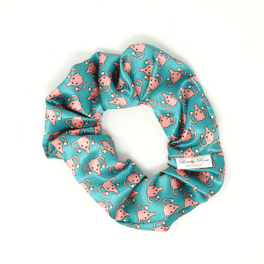 SCRUNCHIE UTERUS CARTOON