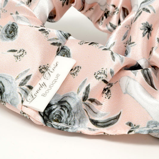SCRUNCHIE PINK FLORAL PENIS