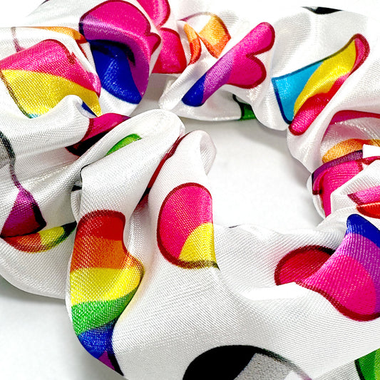 SCRUNCHIE PRIDE HEARTS