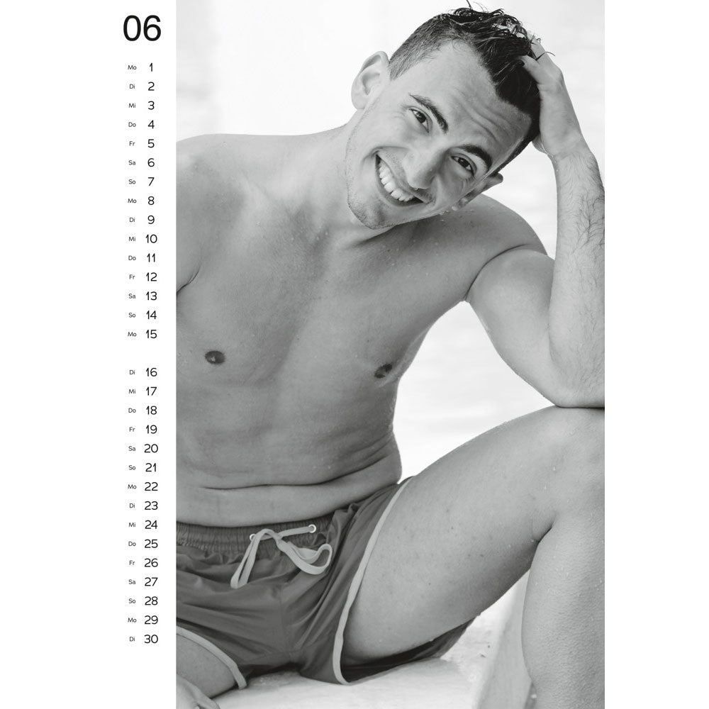 SOFT MEN WALL CALENDAR