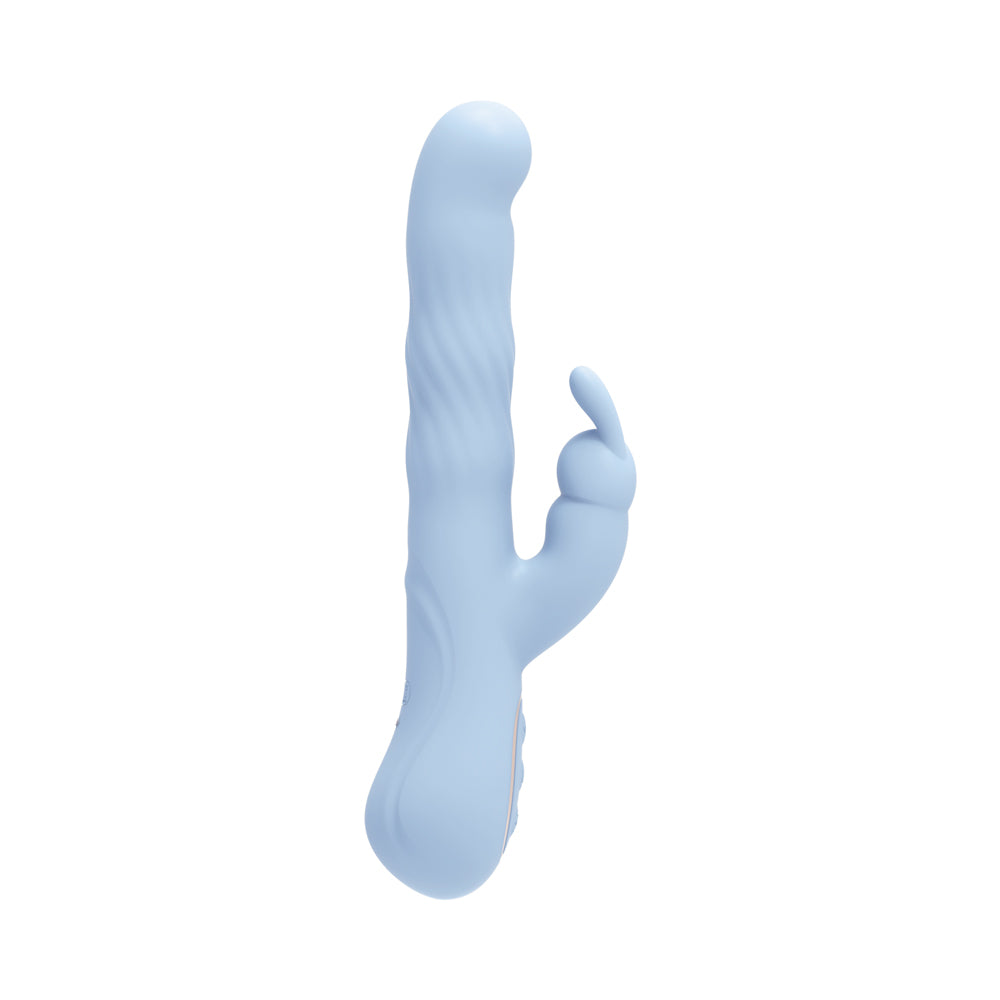 RÄVI SILICONE WAVING DUAL RABBIT VIBRATOR