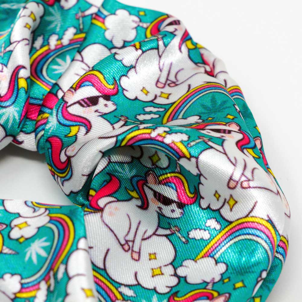 SCRUNCHIE CANNABIS UNICORN