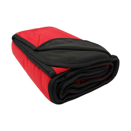 NO MORE WETSPOT - THROW 4' X 5' - RED & BLACK